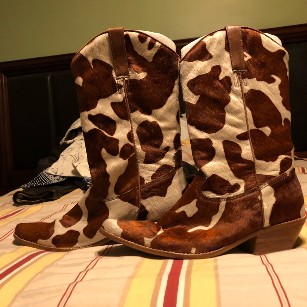 Mohair Cowboy Boots
